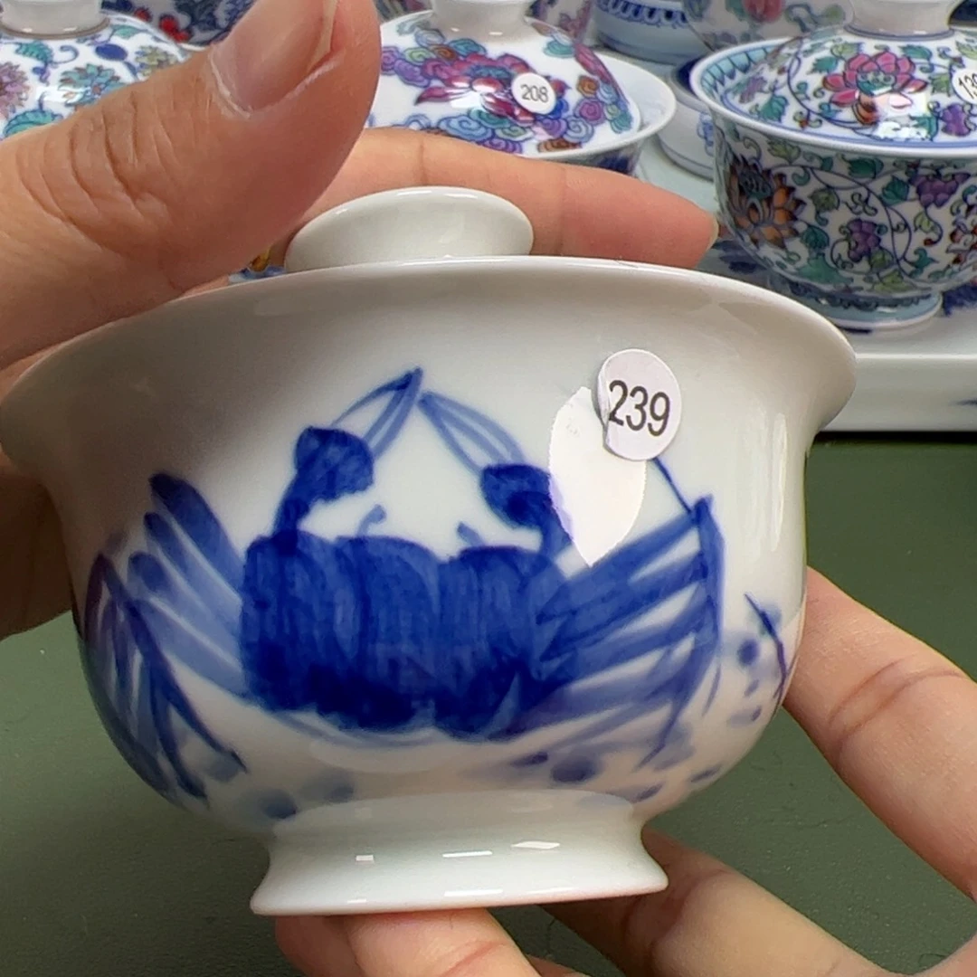 杯景德镇纯手绘茶具239