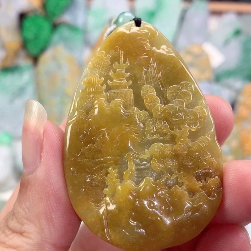 【闪购商品】翡翠未镶嵌吊坠(不含链)