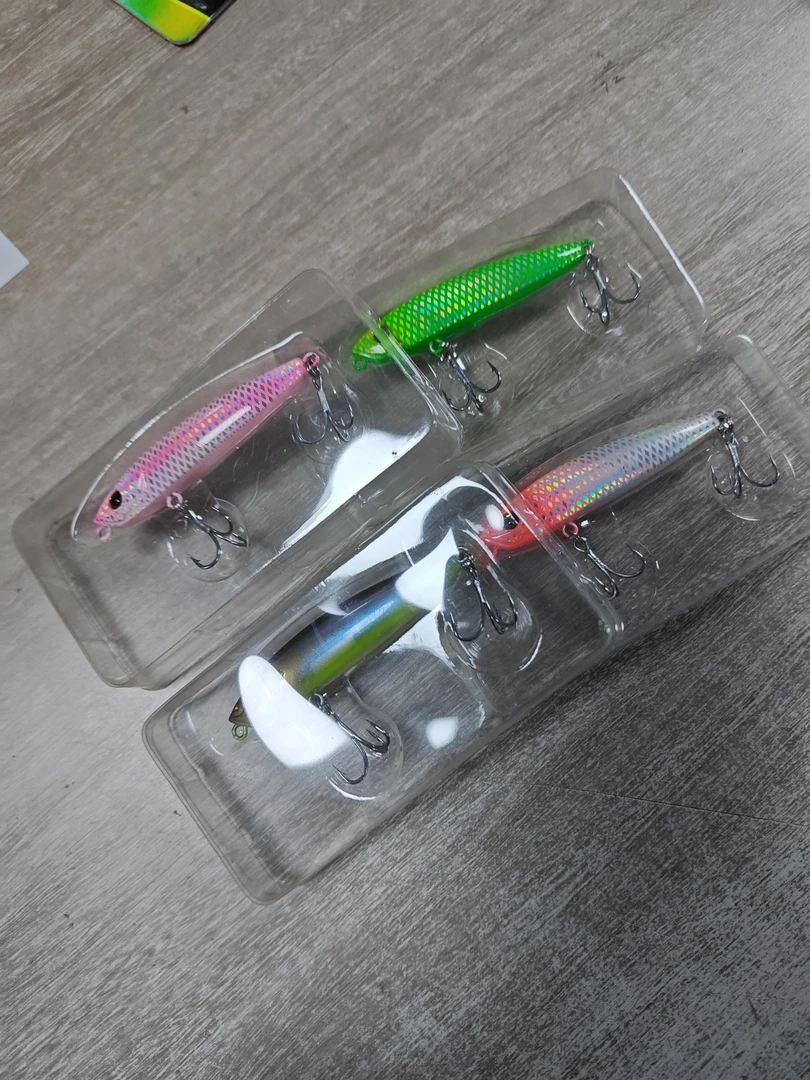 5只一组邬珠磁力沉水铅笔翘嘴饵颜色随机