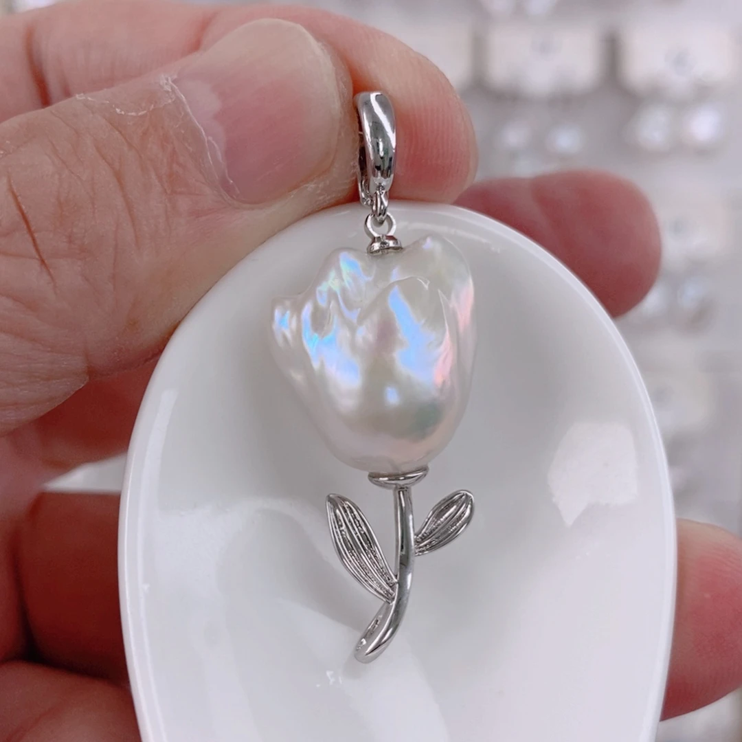 淡水珍珠未镶嵌颈饰