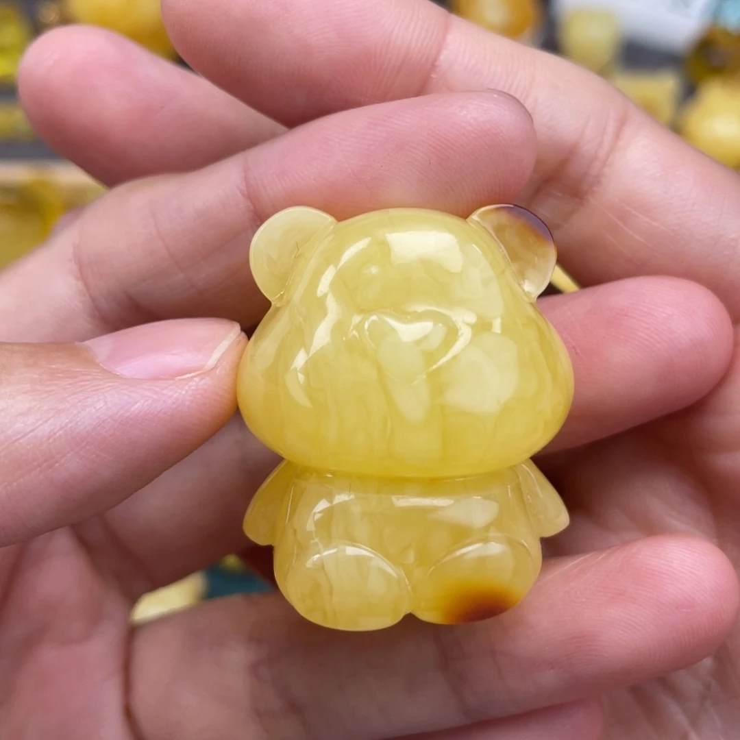 裸石琥珀未镶嵌蜜蜡