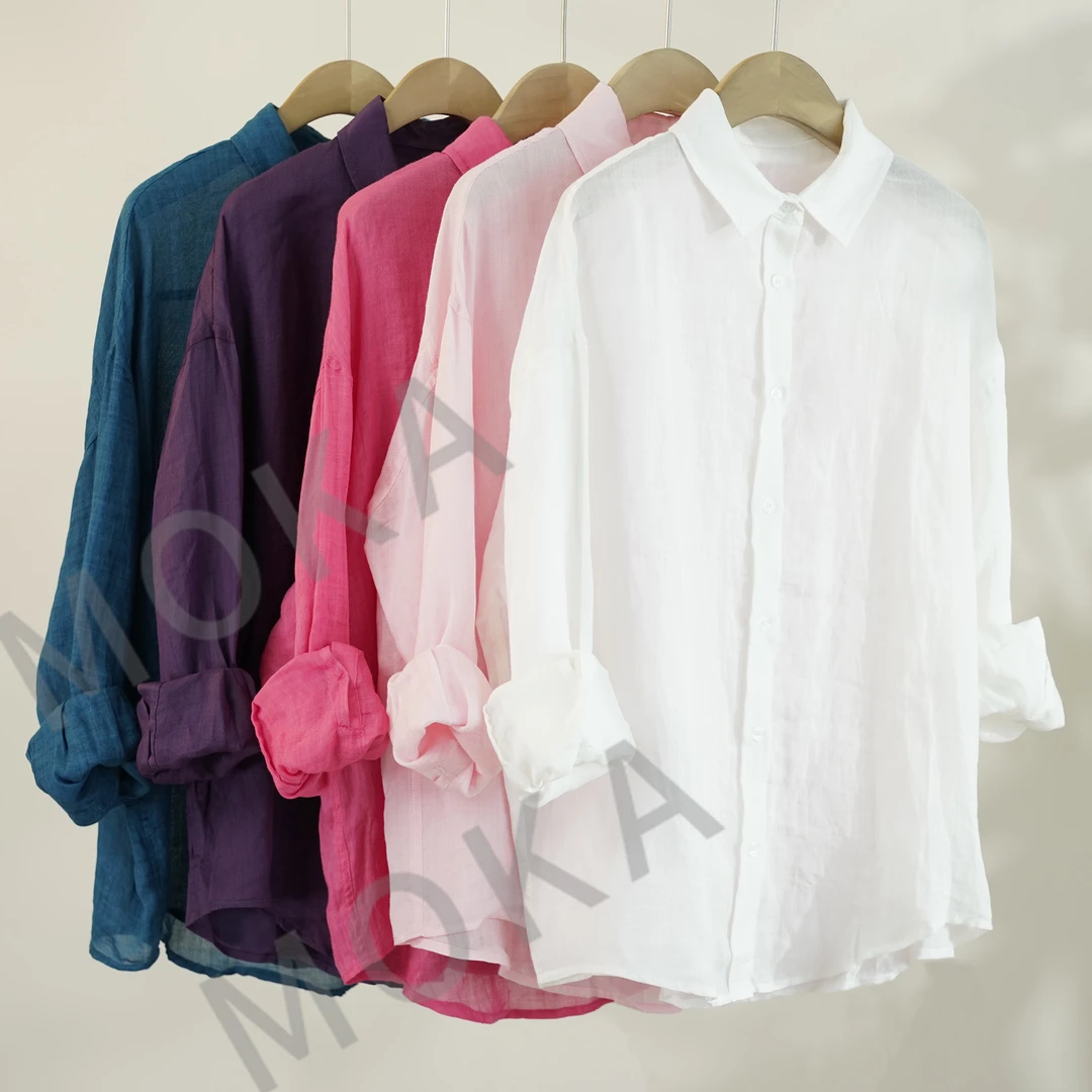 【非常凉爽】出口订单非常凉爽苎麻衬衣（22052040）