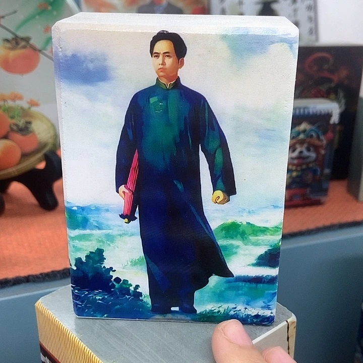 石材爷爷摆件这么美