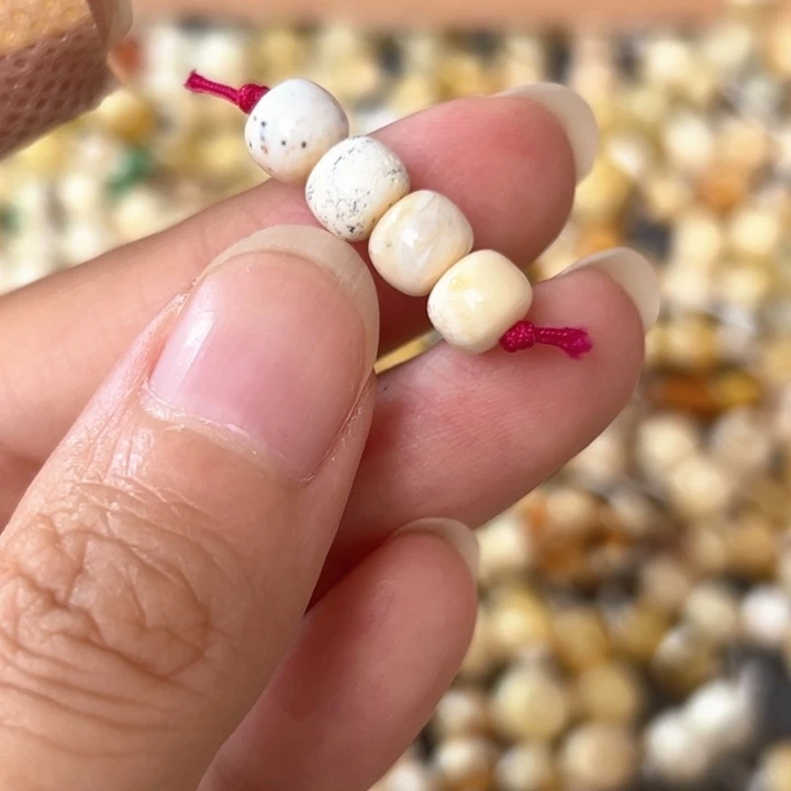 裸石蜜蜡未镶嵌6.5mm一组