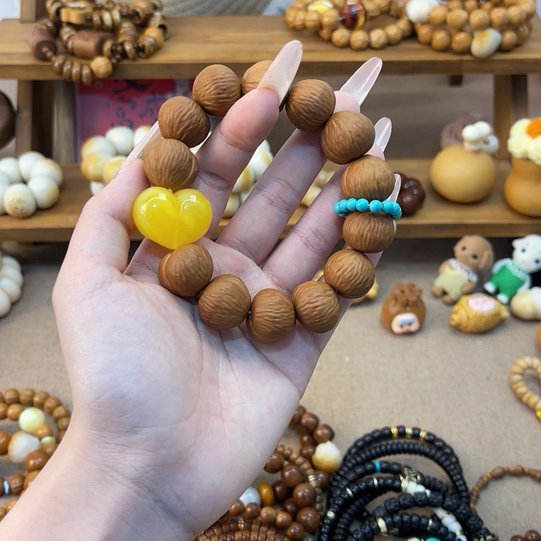 吊坠猴头核桃猴头手串