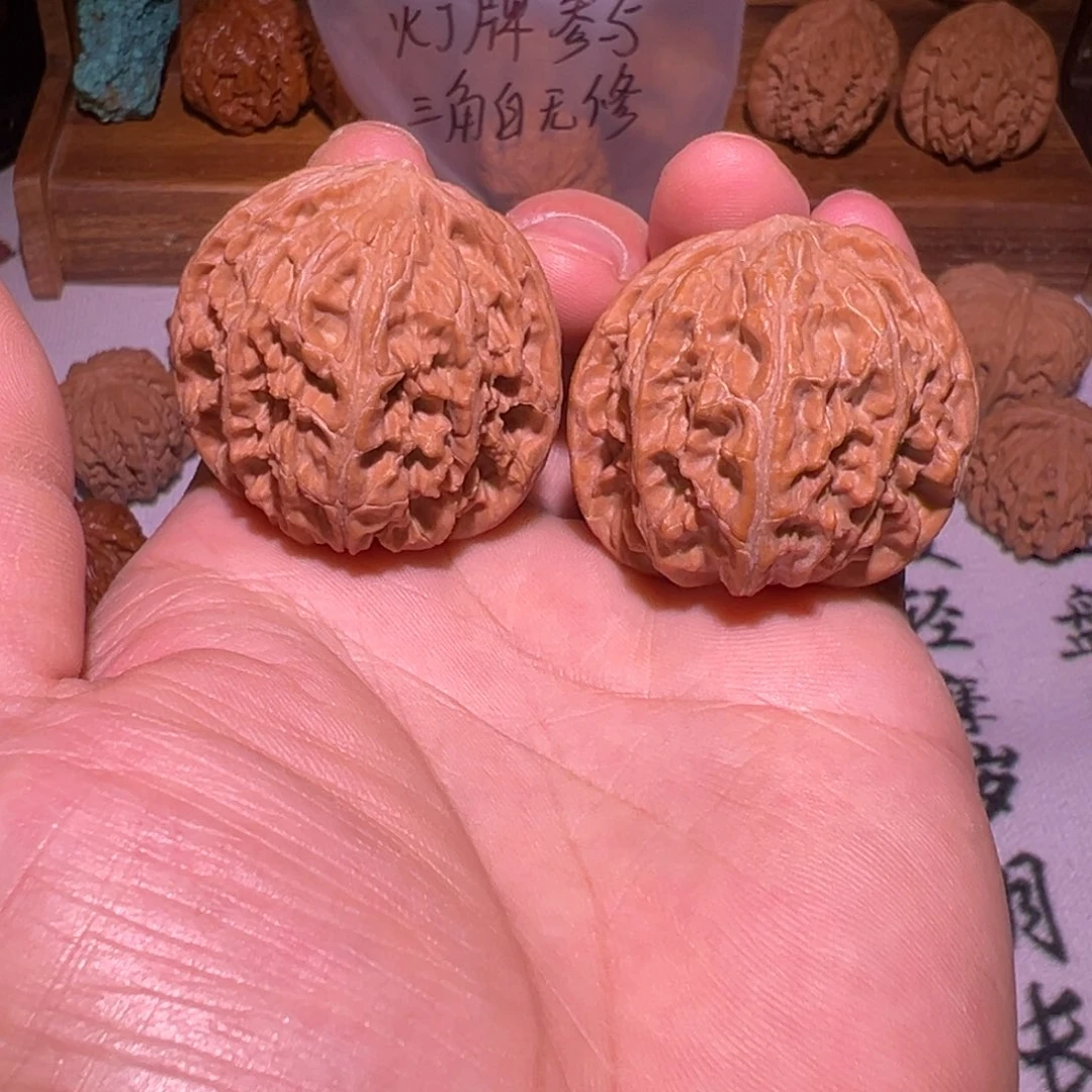 把件文玩核桃40尺全品正磨盘