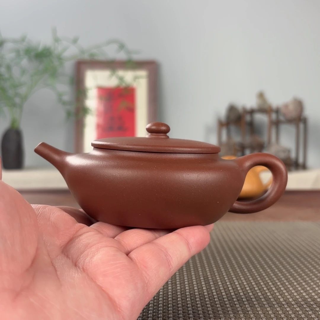 窗***茶壶紫砂黄龙山原矿紫砂壶