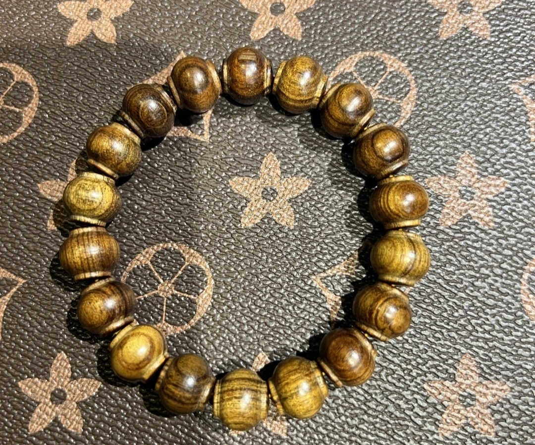 黄花梨灯笼12m手串  8302