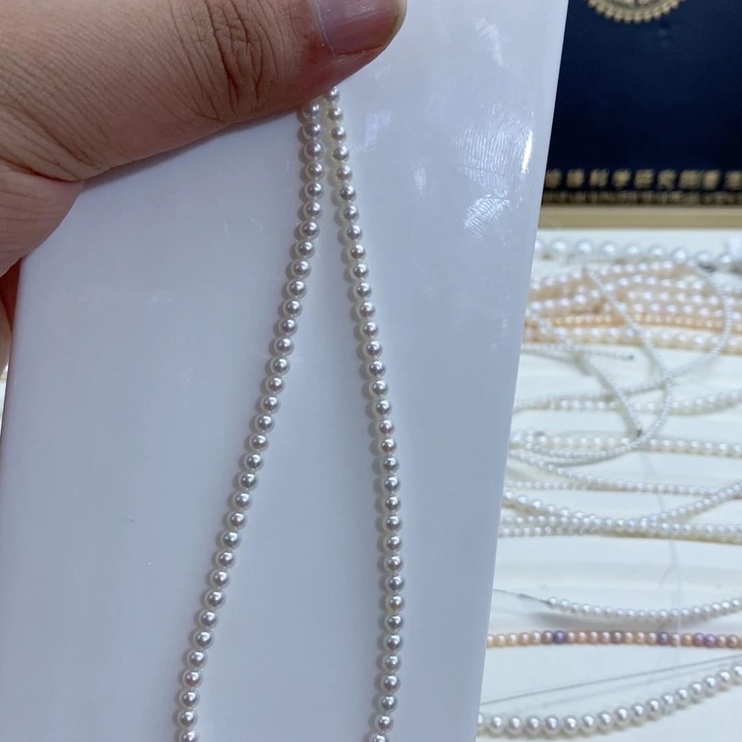 y***i颈饰银S925镶嵌淡水珍珠