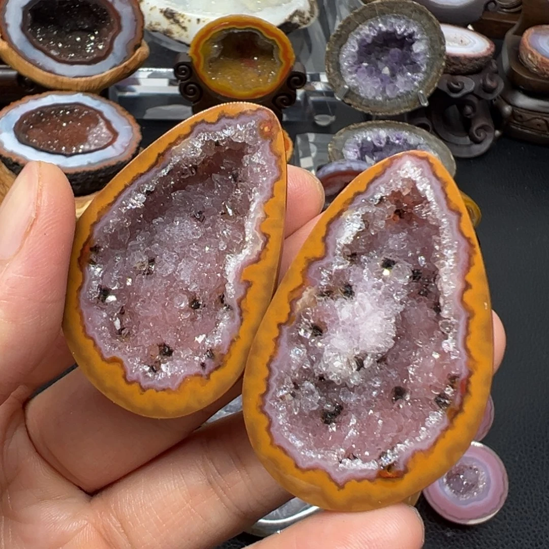 玛瑙/玉髓未镶嵌摆件