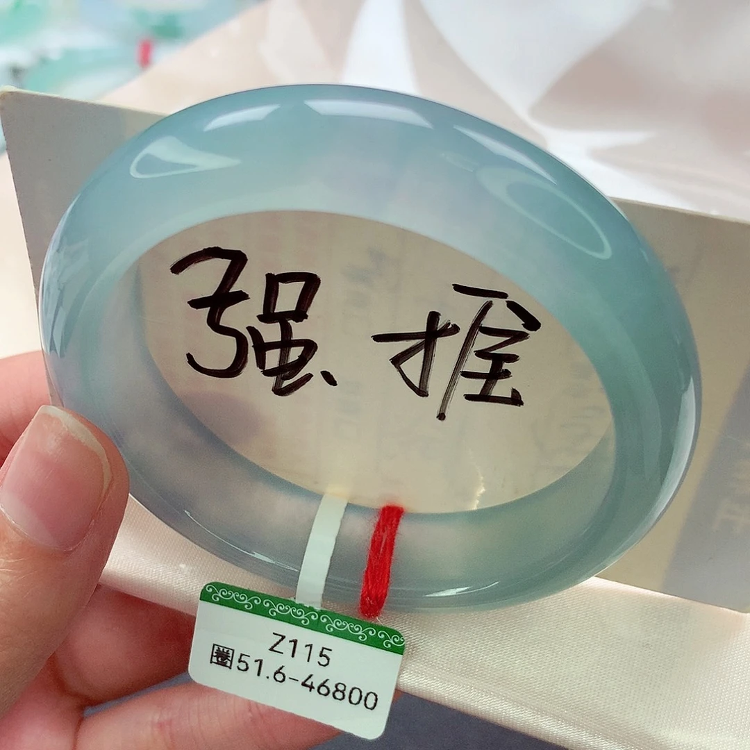 翡翠未镶嵌手镯缅甸天然a货翡翠手镯