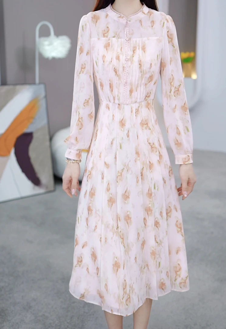 [依铭服饰] KK409#春季 2025 新款 减龄 收腰 显瘦  连衣裙