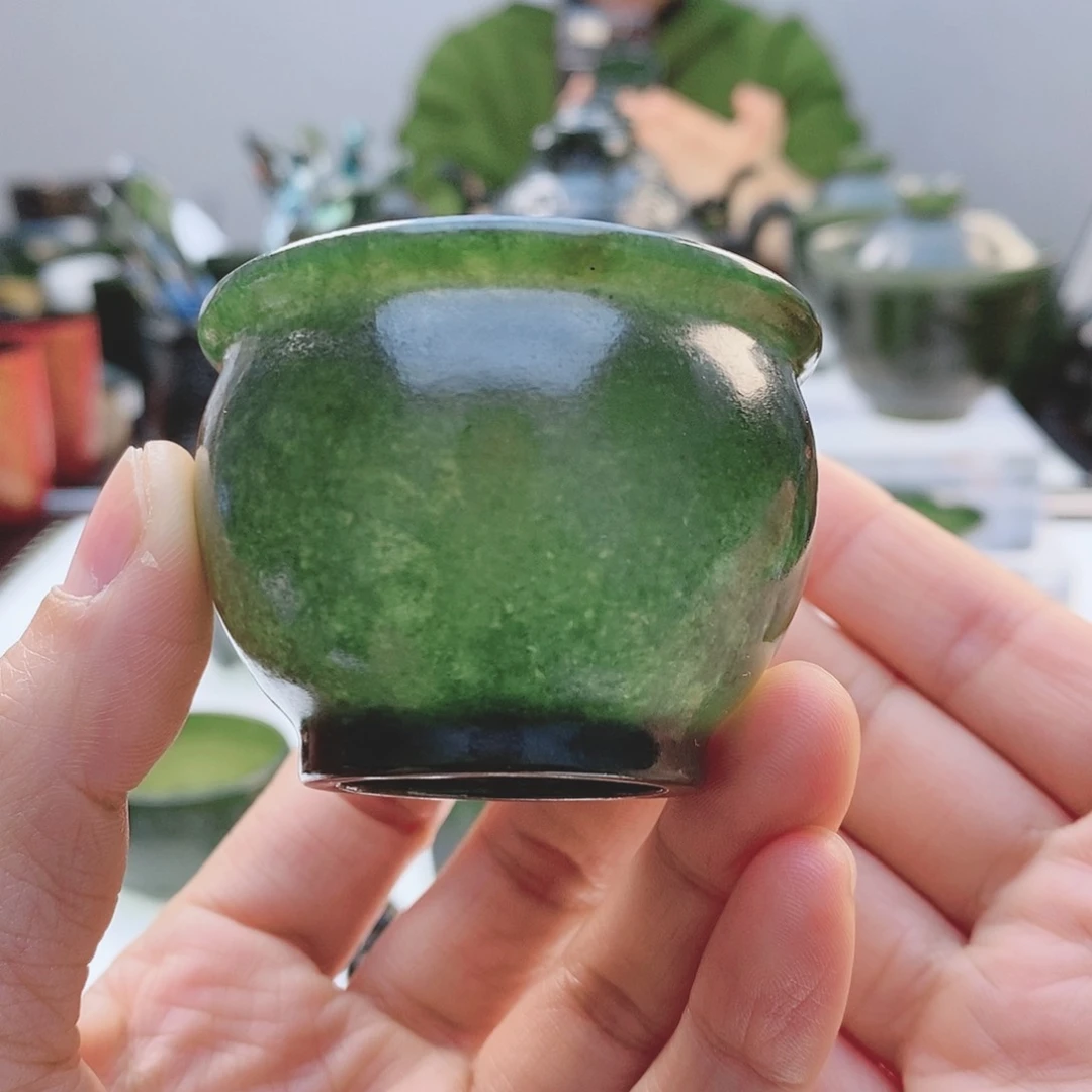 和田玉（青玉）把件未镶嵌