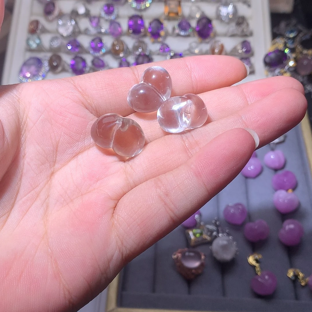 紫晶戒指银S925镶嵌?****理吊坠