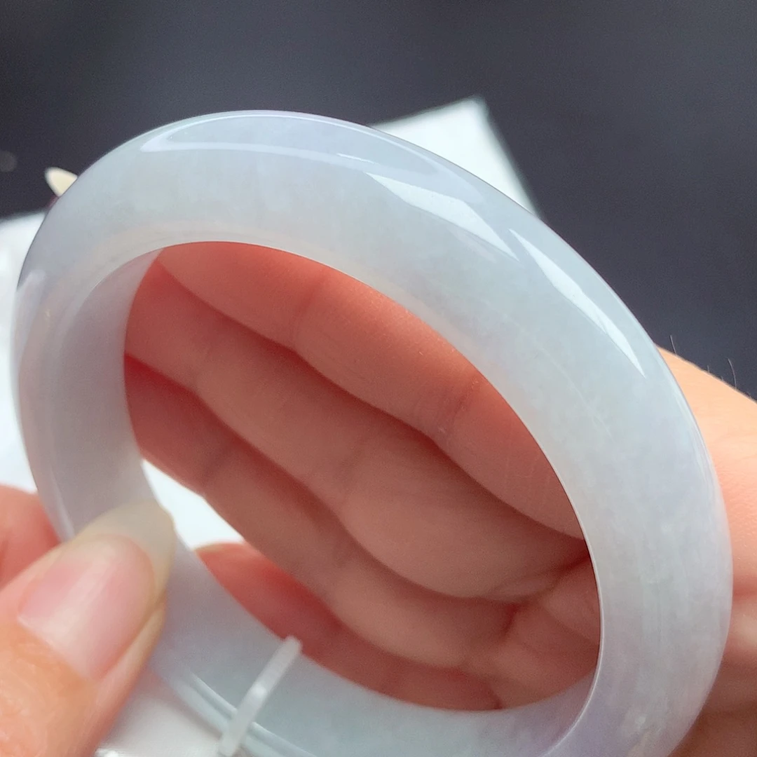 翡翠未镶嵌手镯58.6圈口