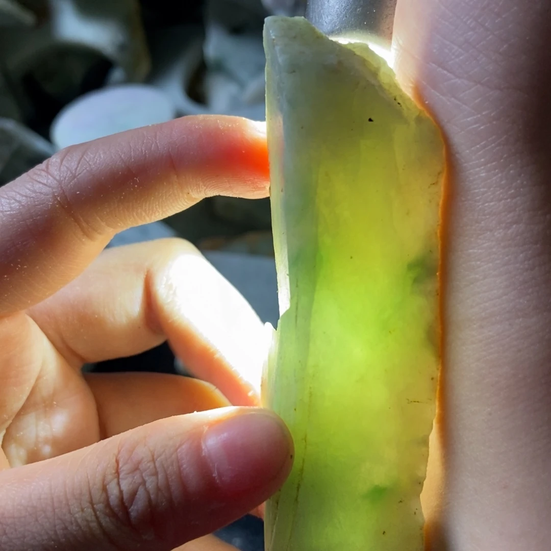 翡翠未镶嵌挂件天然翡翠
