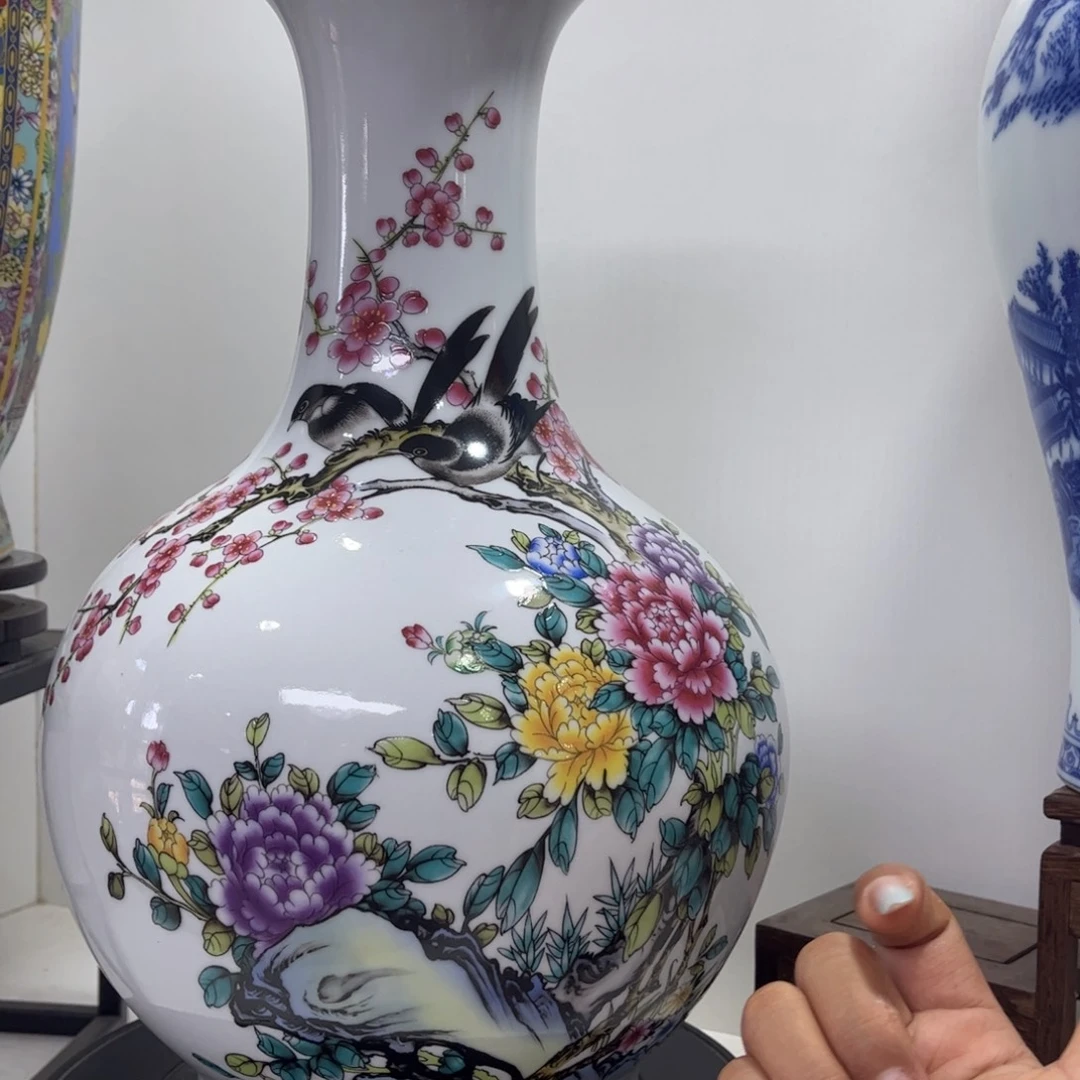 景德镇陶瓷陶瓷花瓶摆件