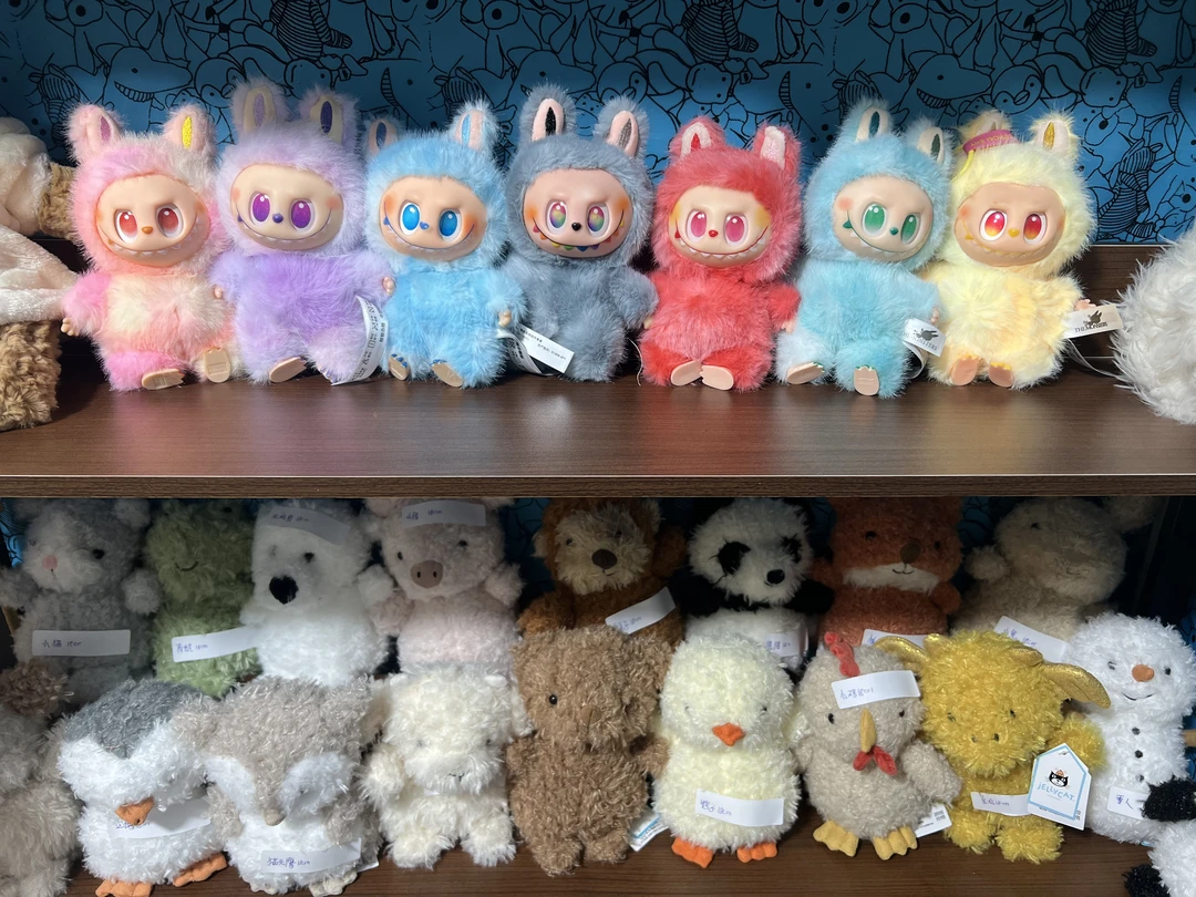 F盲盒系列-新款可爱毛绒公仔玩偶