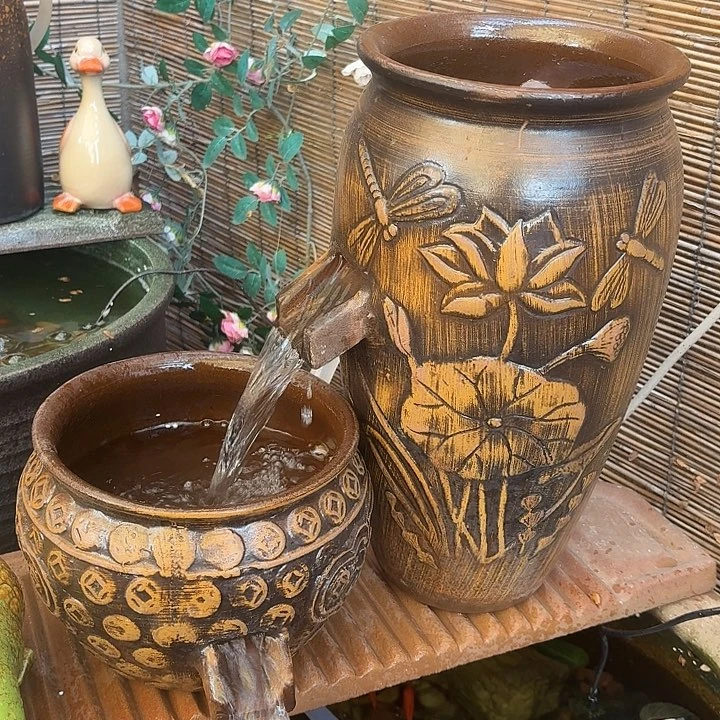 粗陶口径19/39，20/16进水口2.5厘米