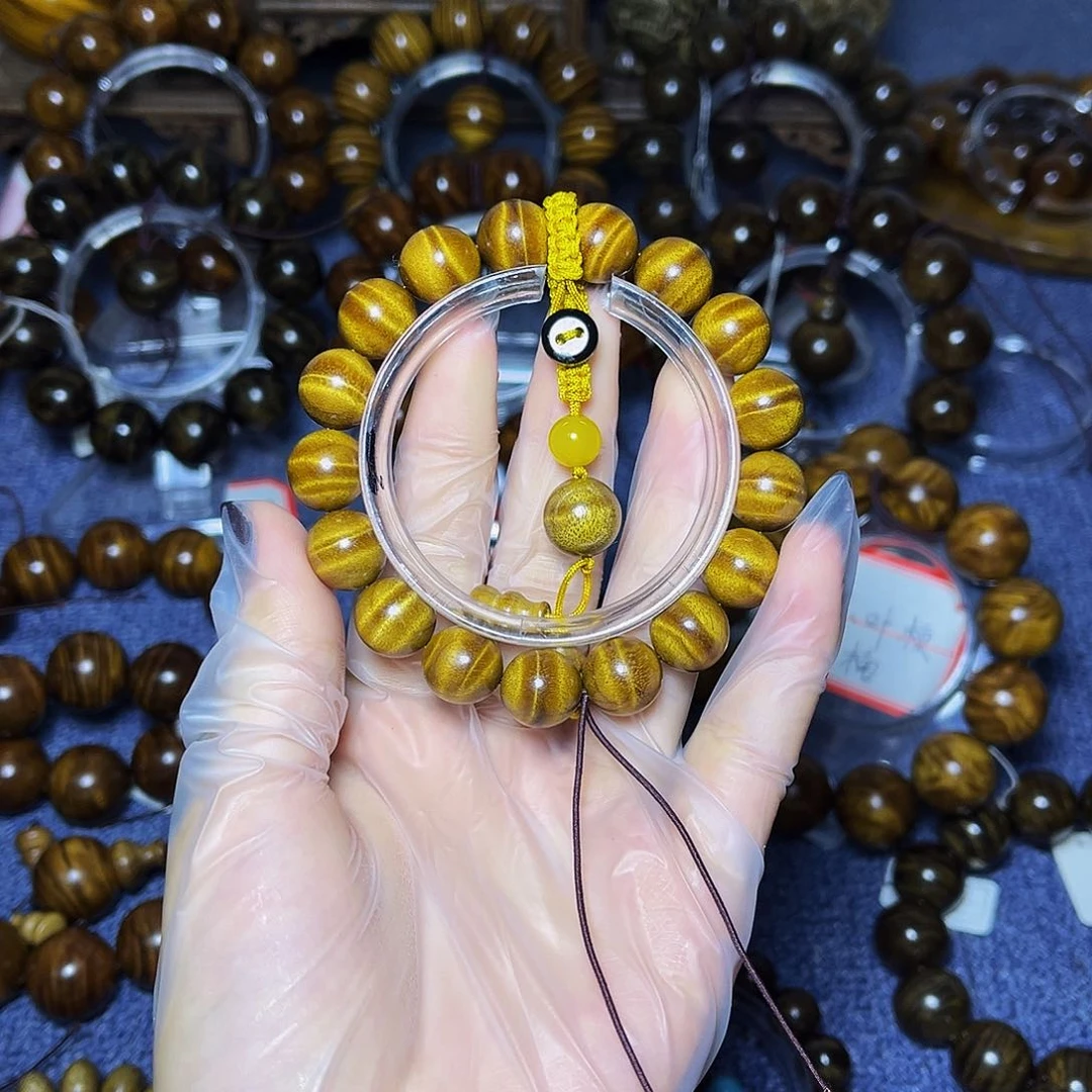 手串/手链楠木（金丝楠）1.2枯木水波