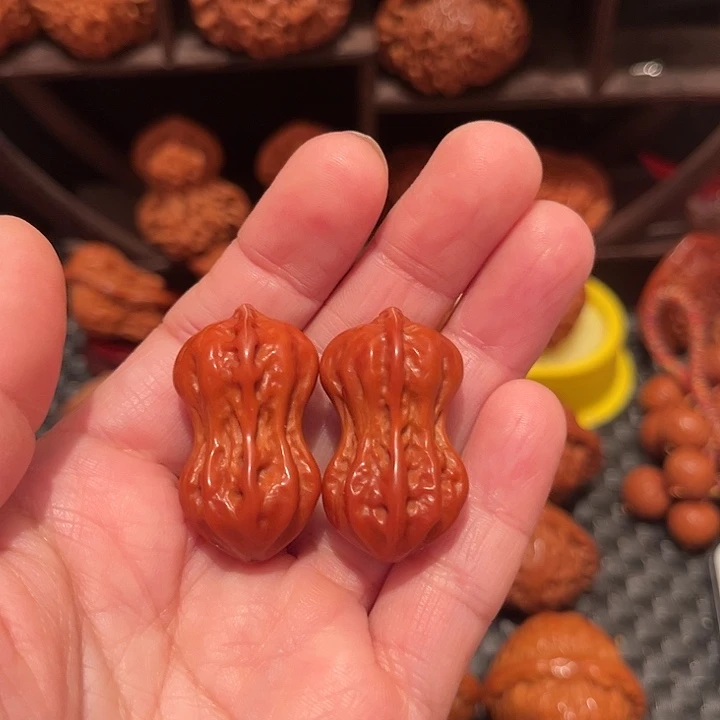文玩核桃把件小花生