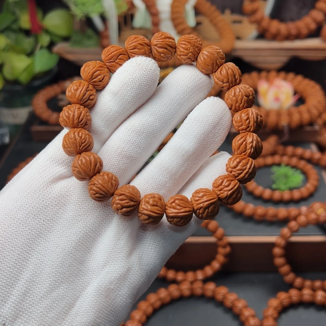 吊坠桃核1.4小金豆手串