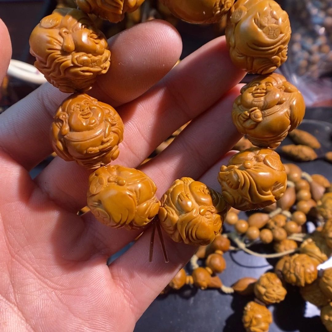 橄榄核手串/手链财神