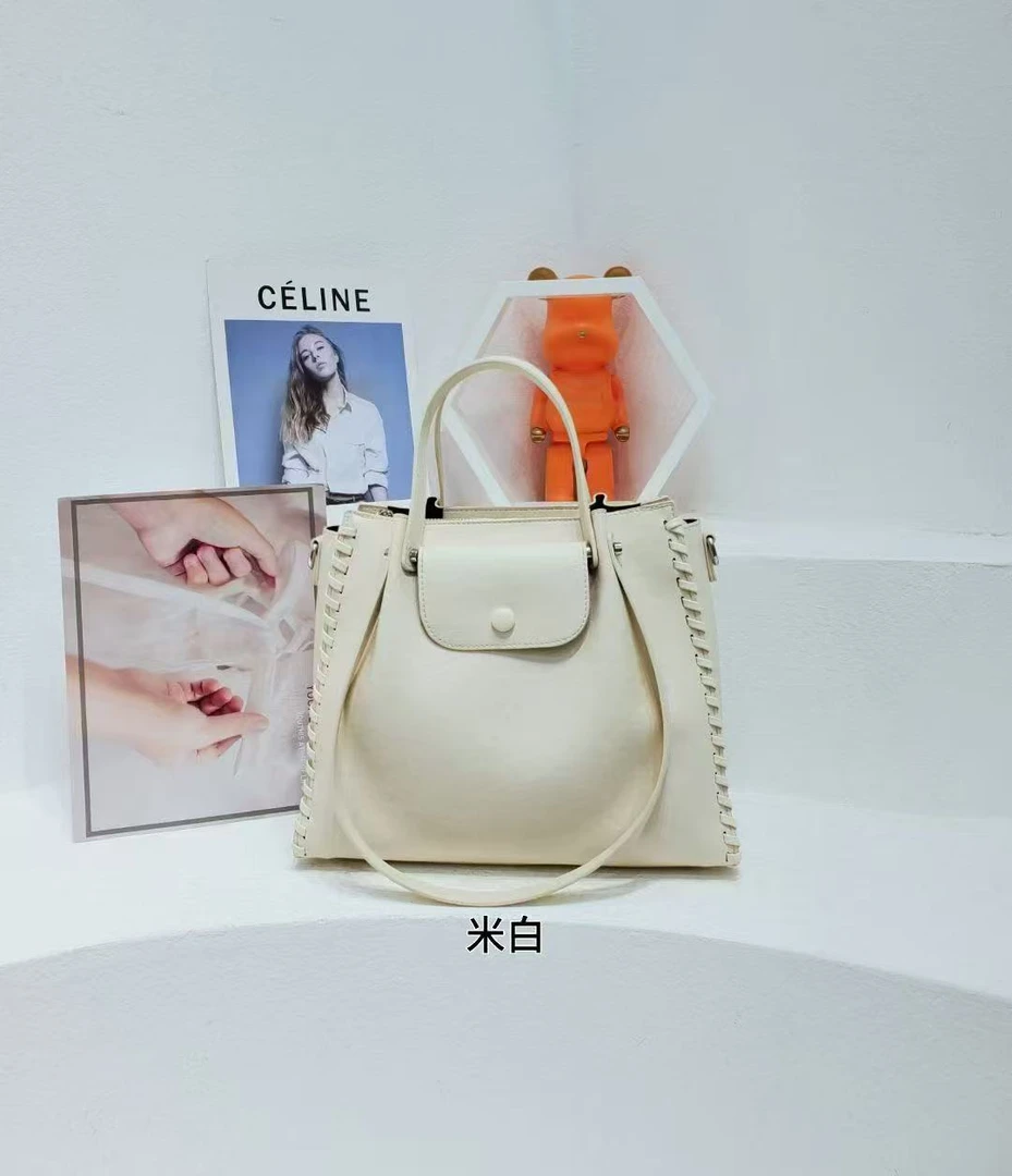 1146新款时尚百搭手提单肩斜挎包女大容量通勤托特包包简约轻奢