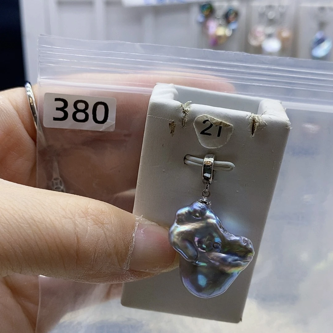 颈饰合金淡水珍珠