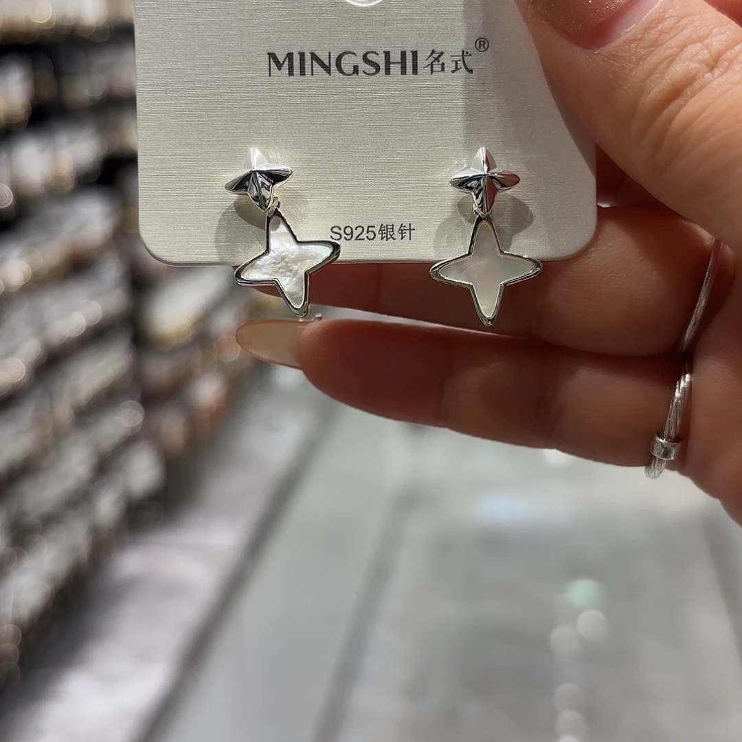 铜合金925银耳钉的