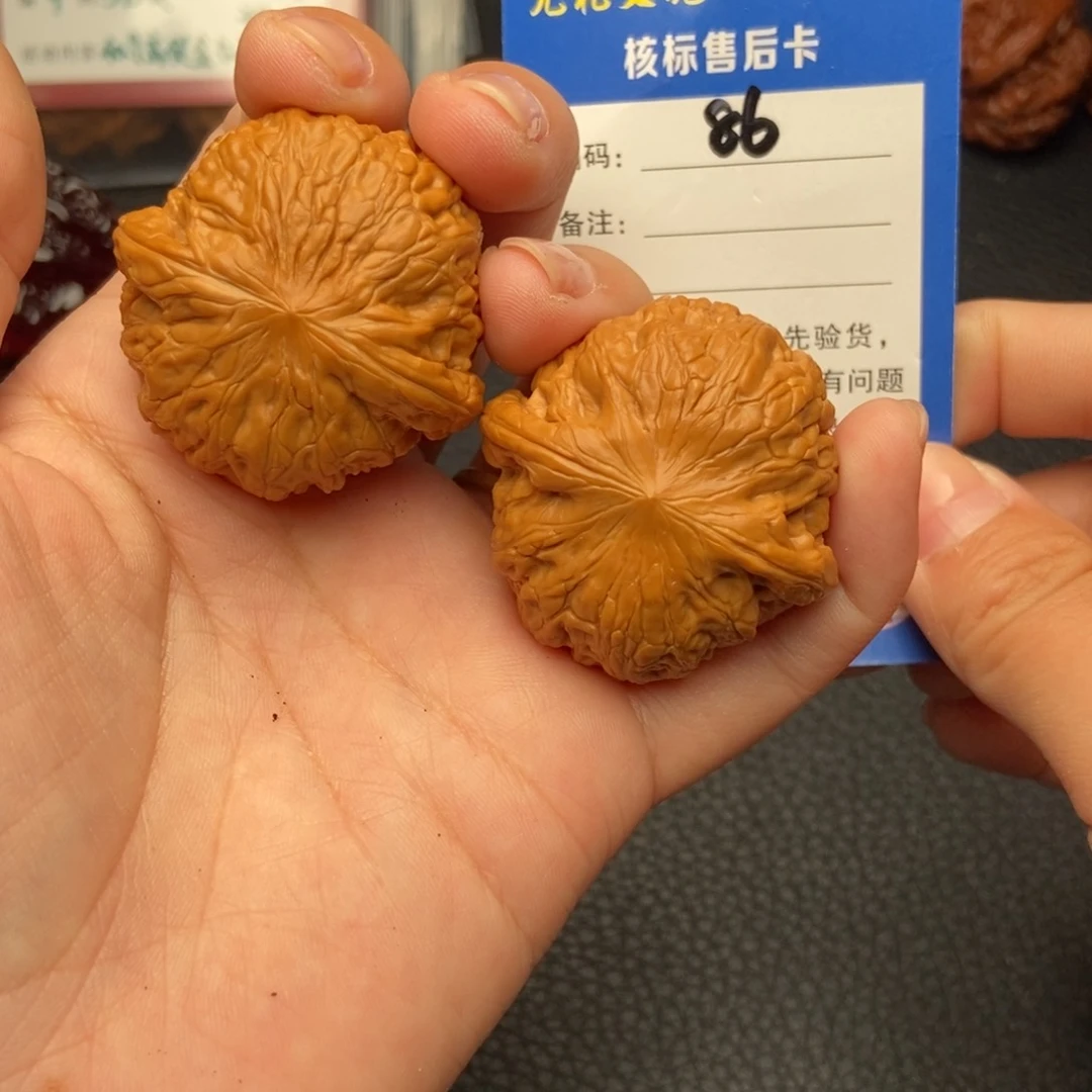 文玩核桃把件39+铁锤妹妹86