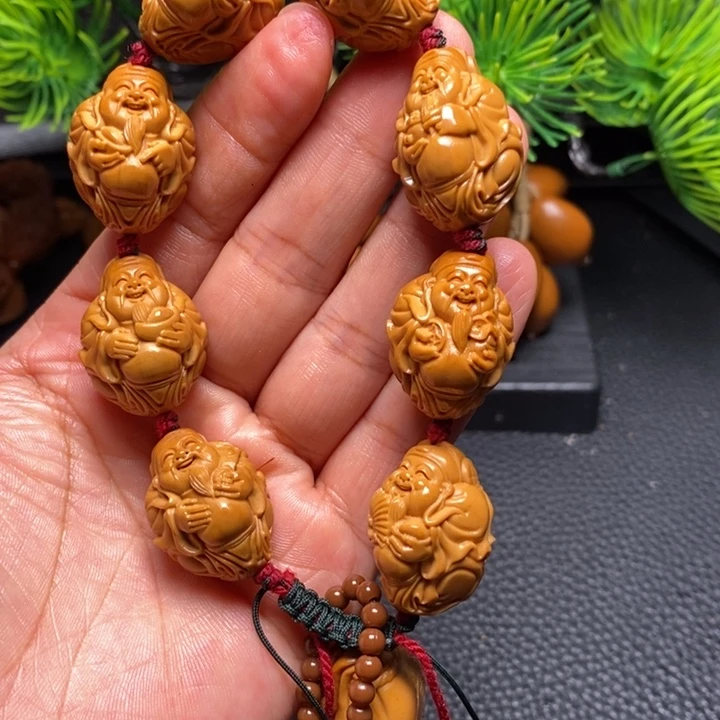 手串/手链橄榄核2.0站立财神