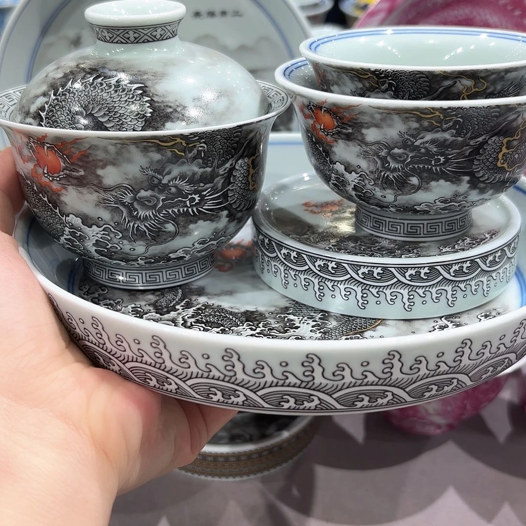 瓷片景德镇瓷器精品展示