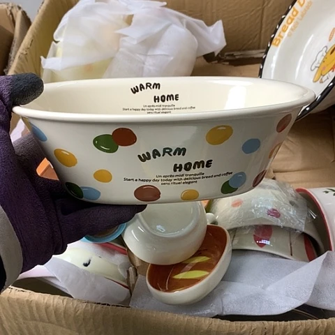 盘陶瓷制品满25拼单发货默认微瑕