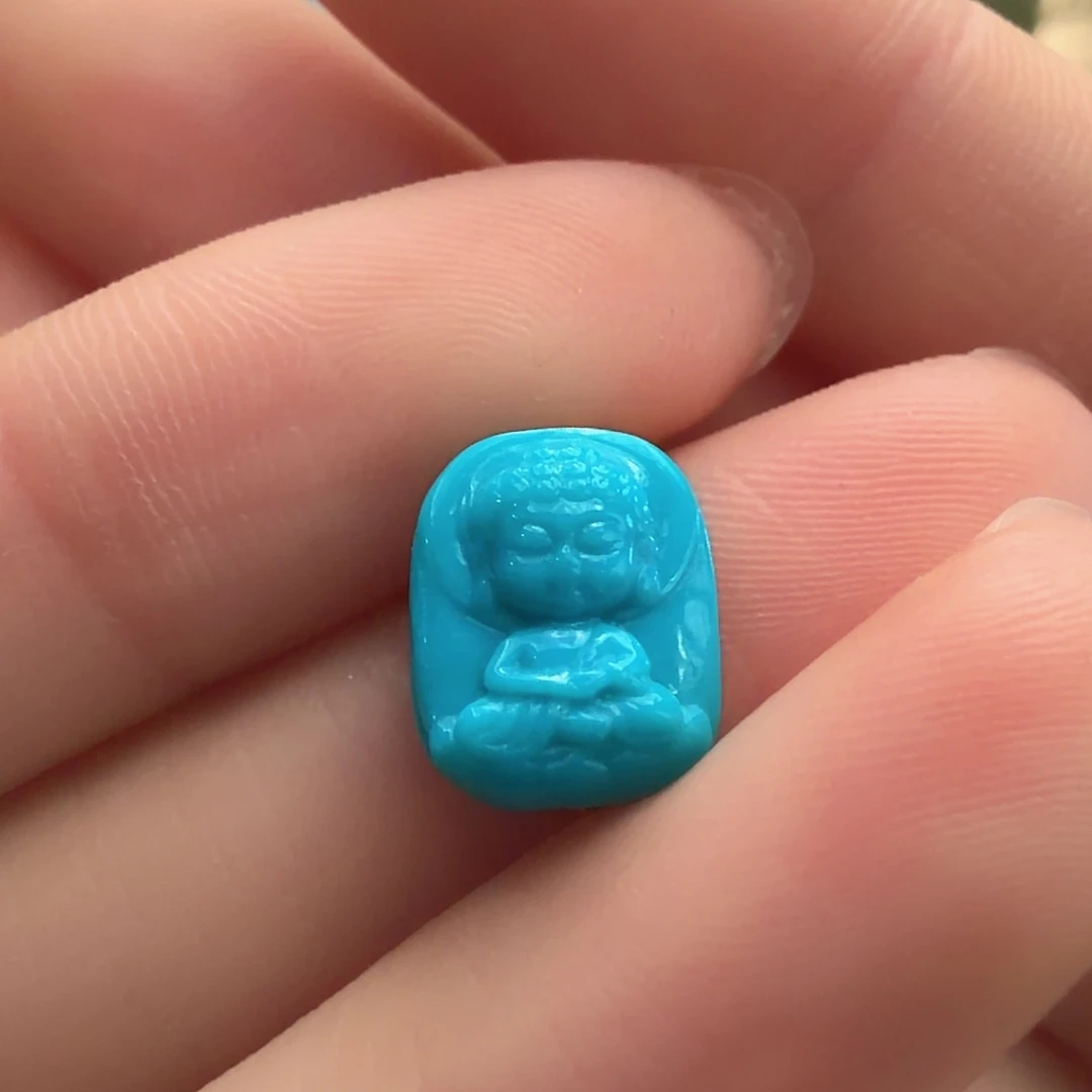 绿松石未镶嵌颈饰