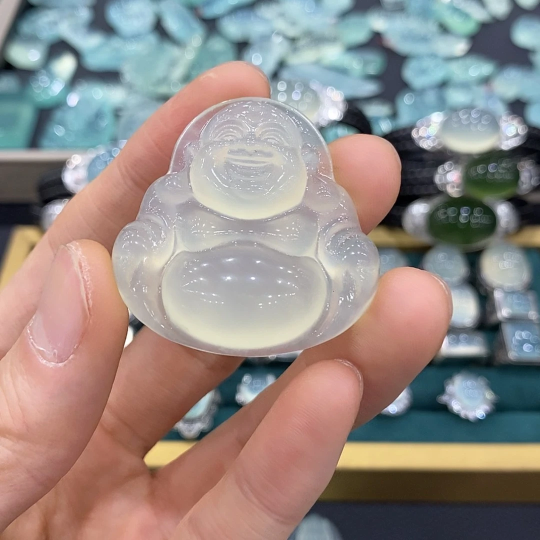 【闪购商品】蛇纹石玉吊坠未镶嵌