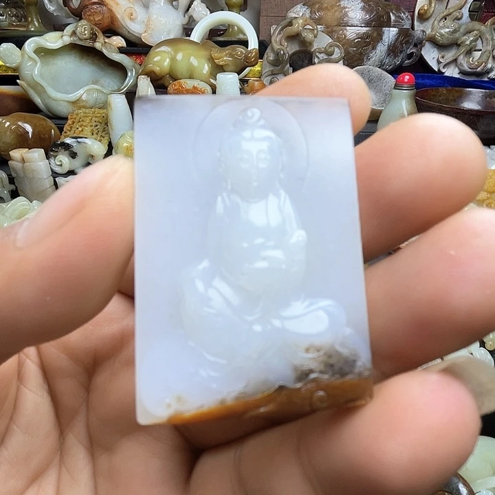 颈饰未镶嵌和田玉
