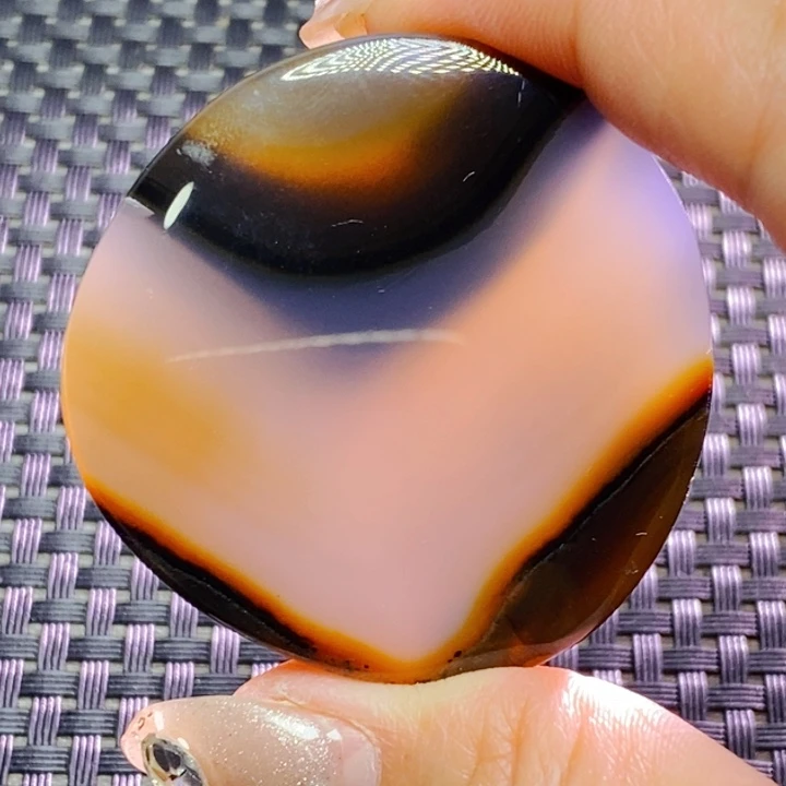 玛瑙/玉髓颈饰未镶嵌老**o