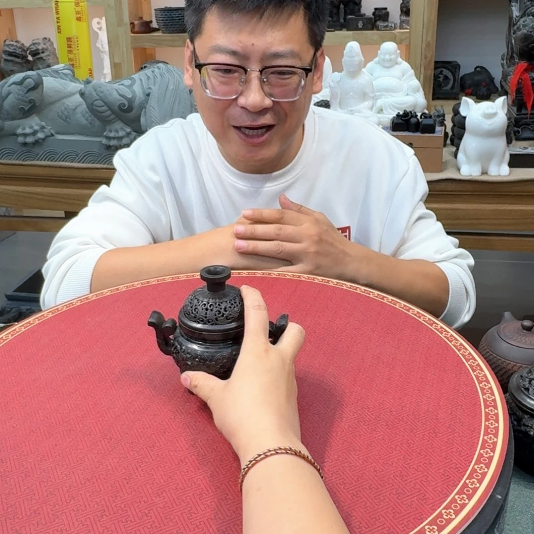 西安石晋錾石雕手工雕刻摆件