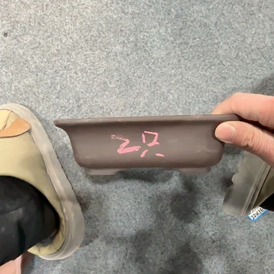 紫砂花盆高*紫砂花盆