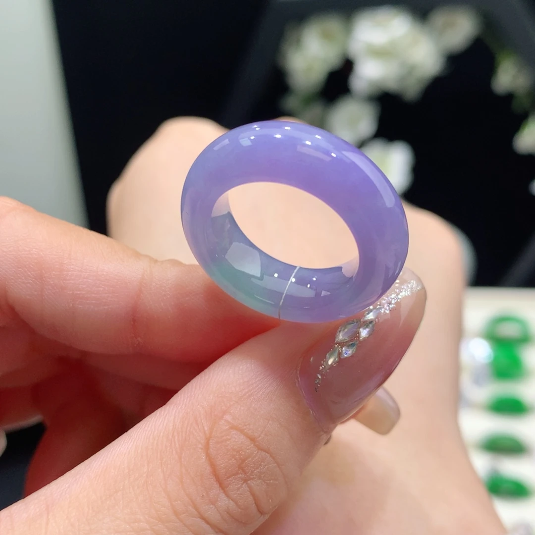 翡翠未镶嵌戒指翡翠