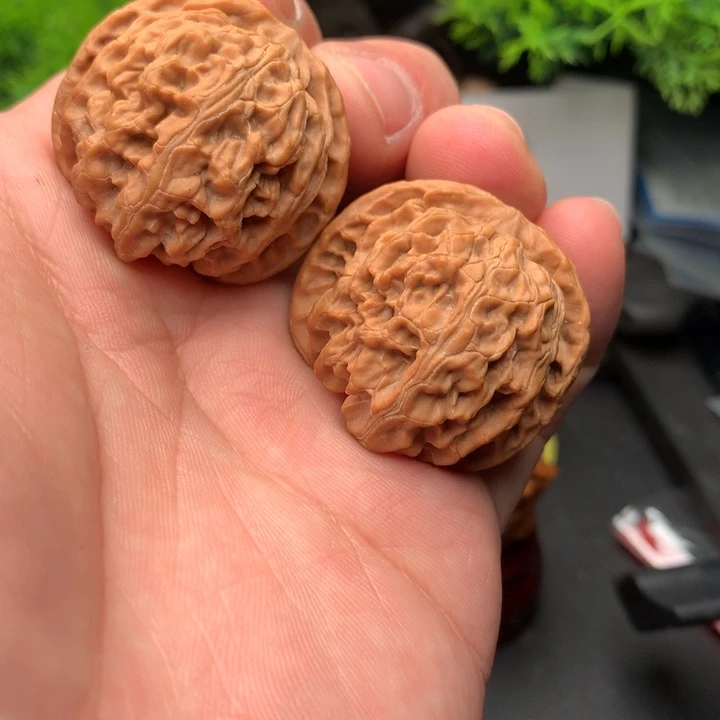 吊坠文玩核桃消*35苹果园