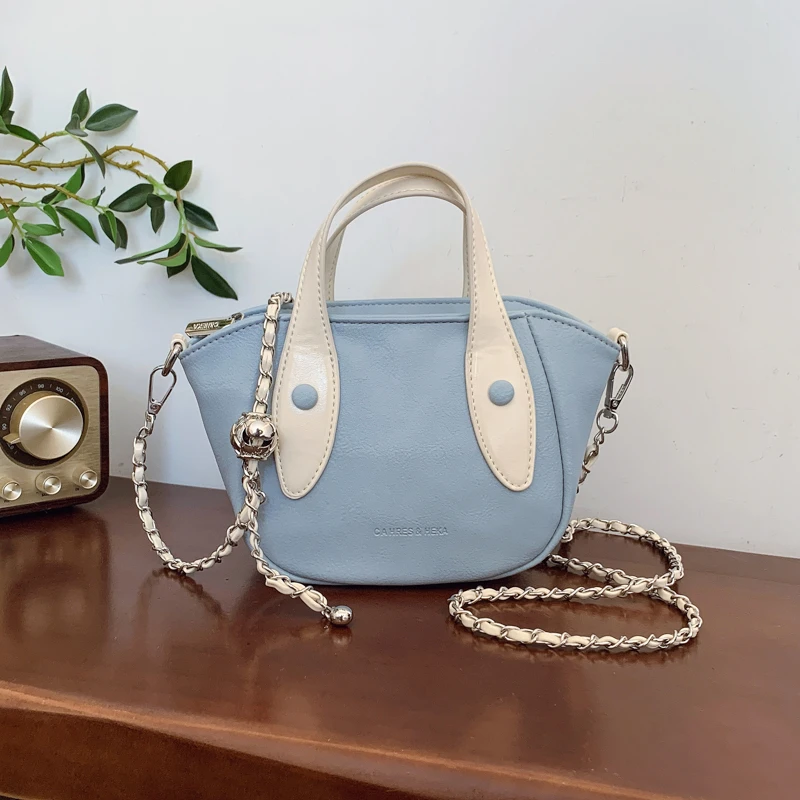 包包女爆款褶皱托特包女通勤大容量单肩包2025新款韩版百搭斜挎包