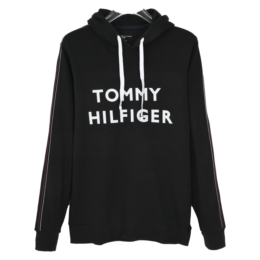 汤米品牌字母印花薄款休闲连帽衫09T3919001