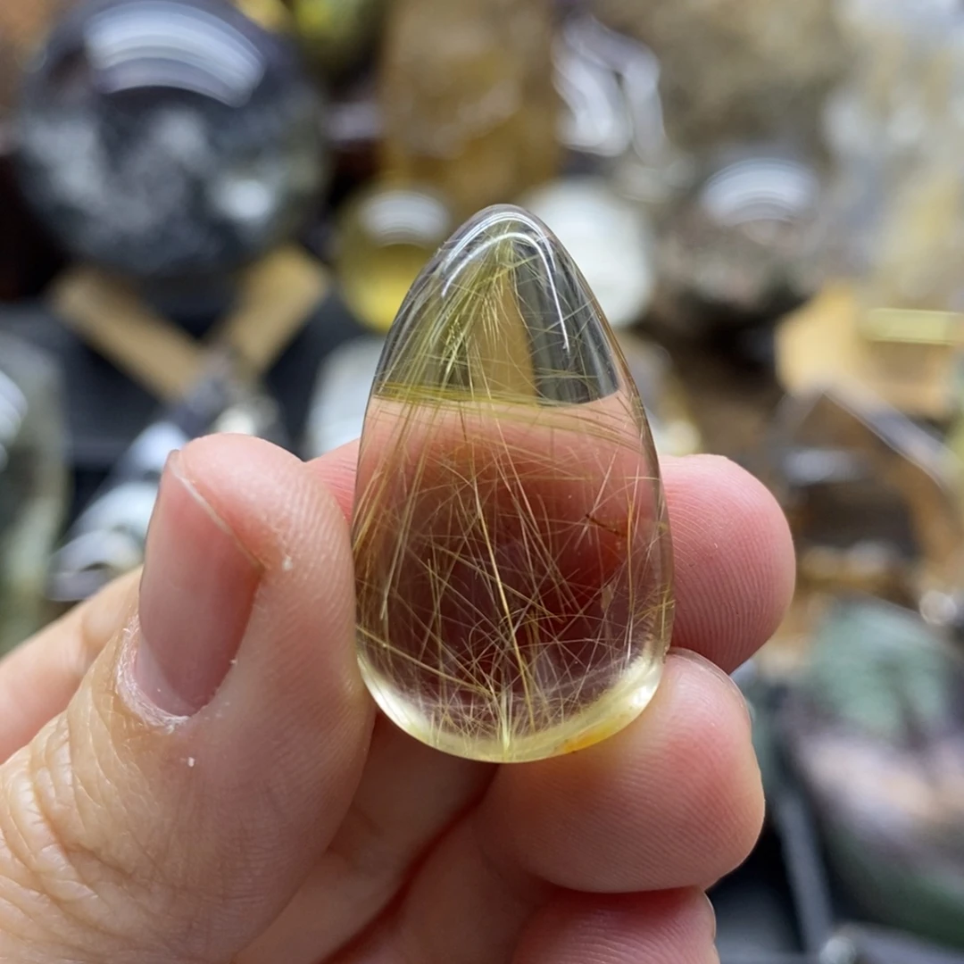 水晶未镶嵌珠宝半成品