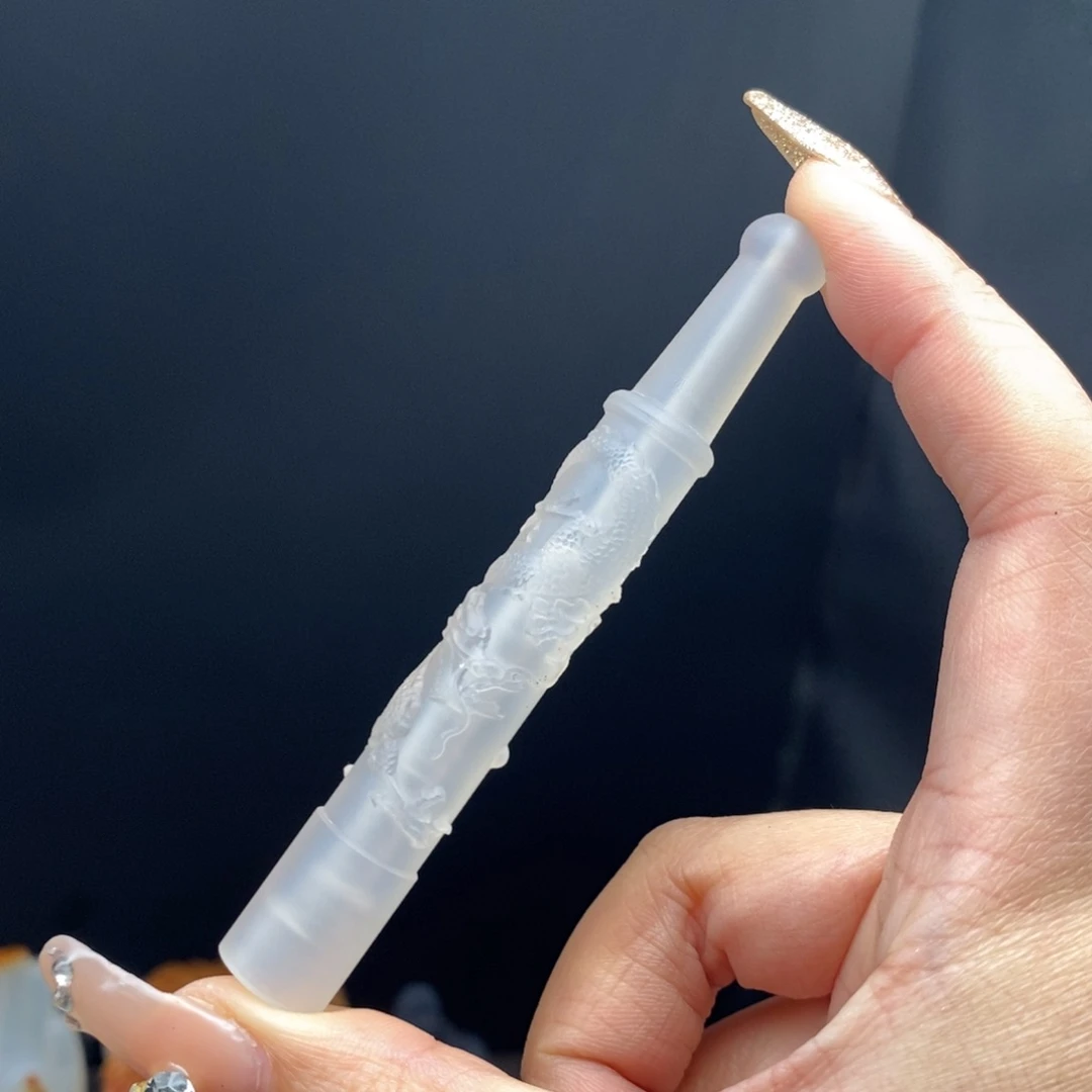 玛瑙/玉髓吊坠(不含链)未镶嵌烟嘴