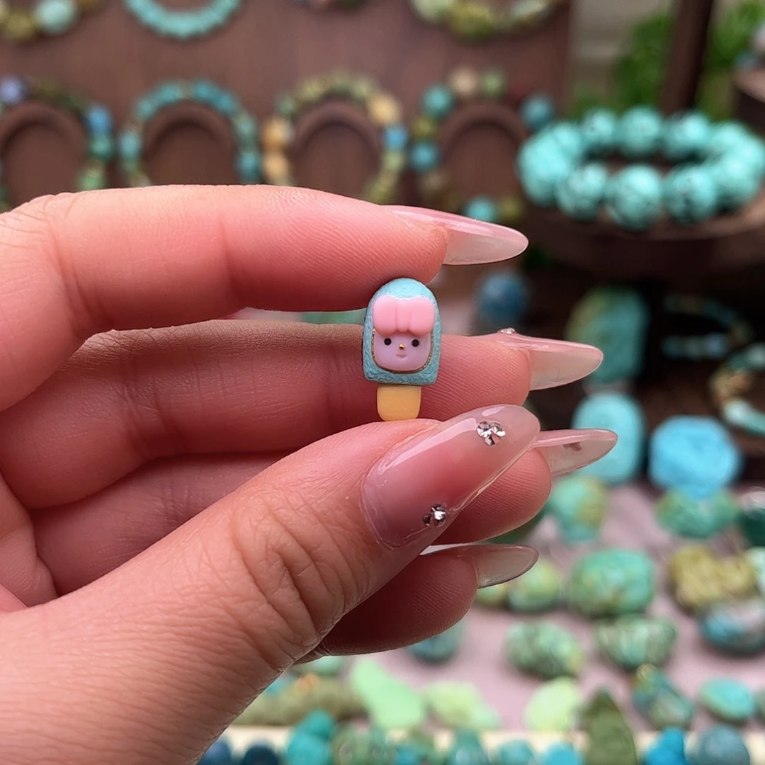 绿松石未镶嵌配饰