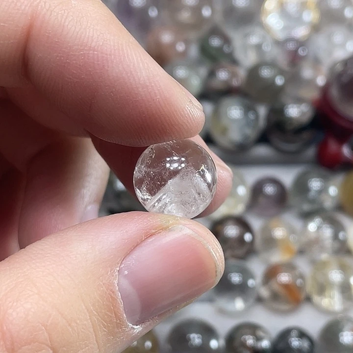 水晶未镶嵌珠宝半成品