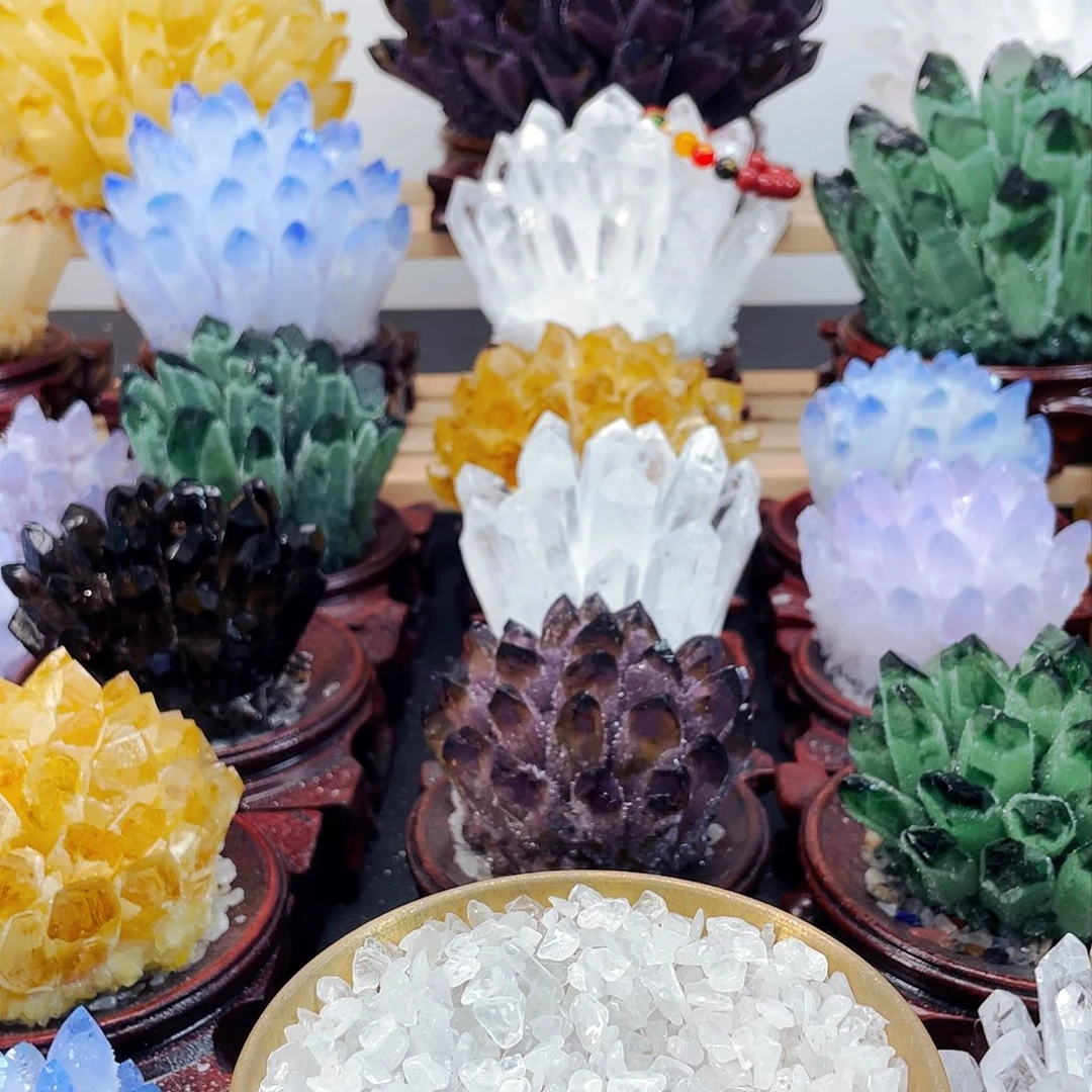 石材梅*思天然水晶