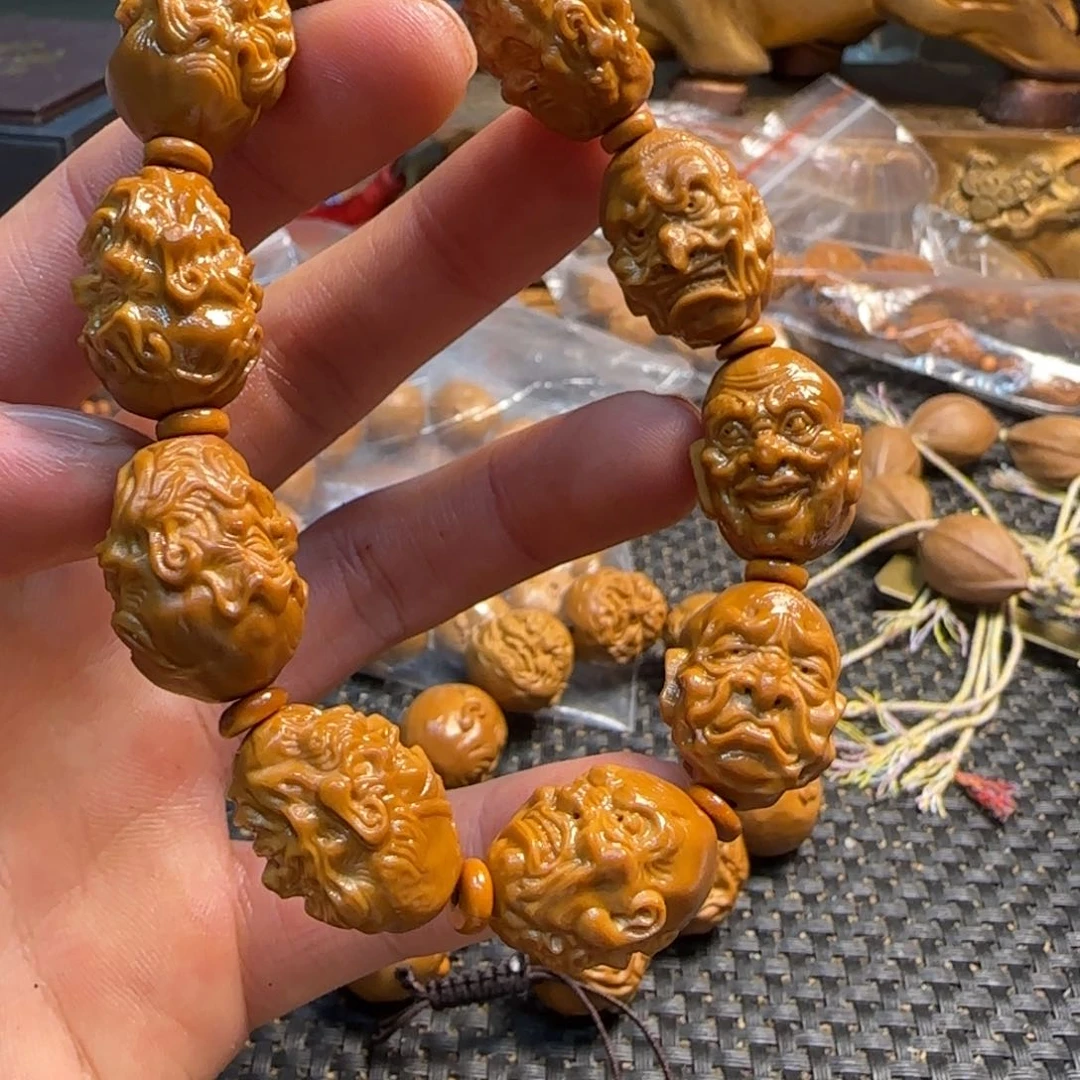 橄榄核手串/手链双面罗汉